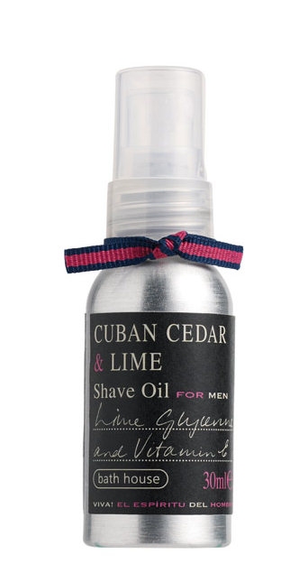 Obrázok Bathhouse Cuban Cedar & Lime olej na holení