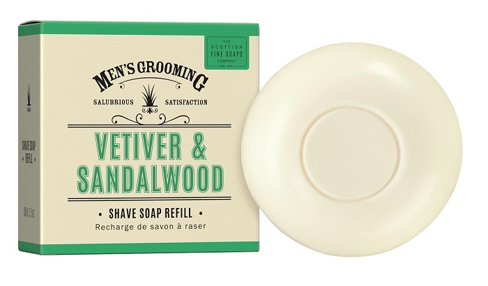 Obrázok SCOTTISH FINE SOAPS Pánske mydlo na holenie Vetiver a santalové drevo 100g