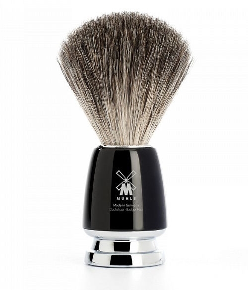 Obrázok Štetka na holenie Mühle Rytmo Black Pure Badger