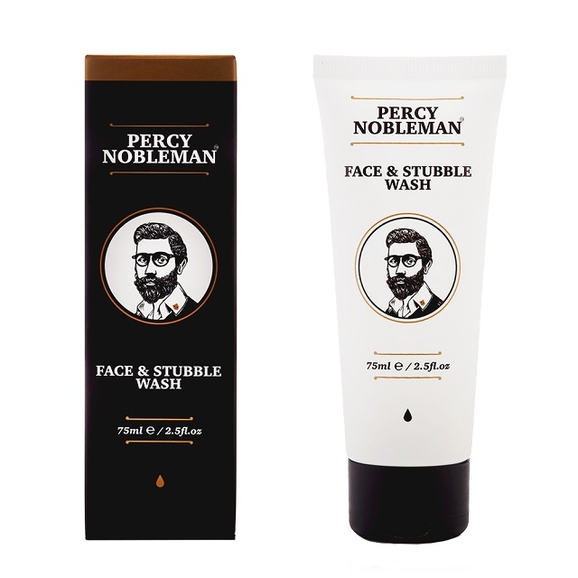 Obrázok PERCY NOBLEMAN Face & Stubble čistiaci gél na tvár a fúzy 75ml