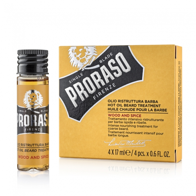 Obrázok Proraso Hot olej na fúzy 4x17 ml