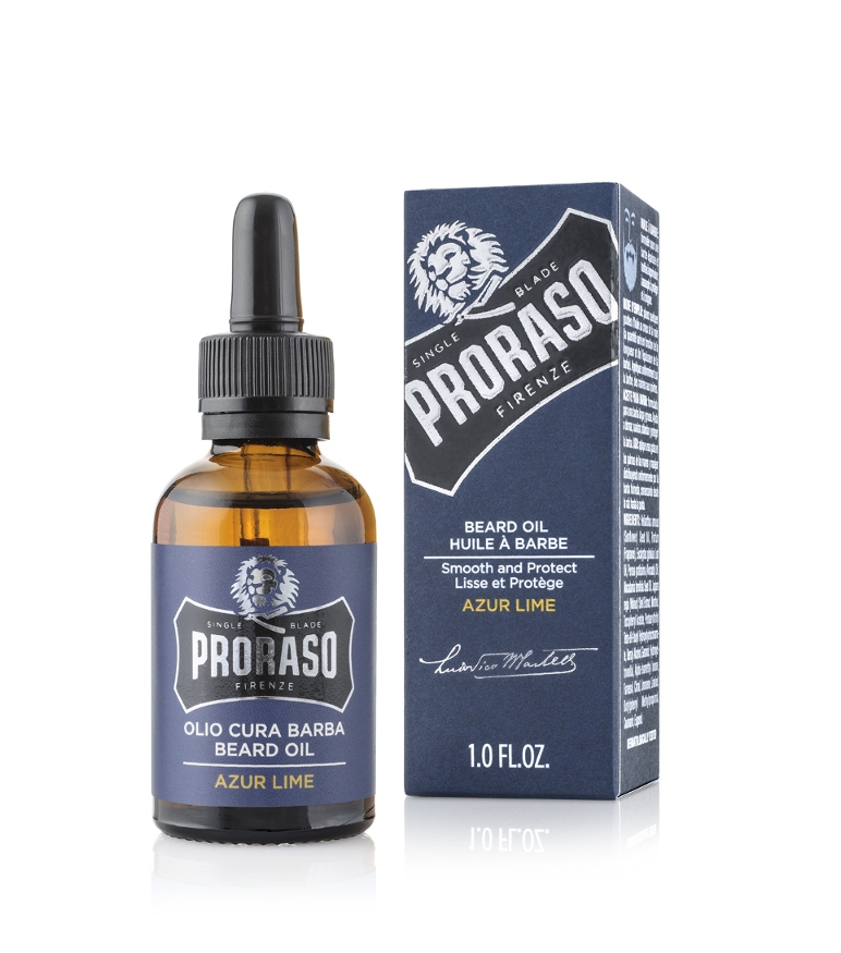 Obrázok Proraso Azur Lime olej na fúzy 30 ml