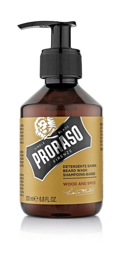 Obrázok Proraso Wood and Spice šampon na fúzy 200 ml