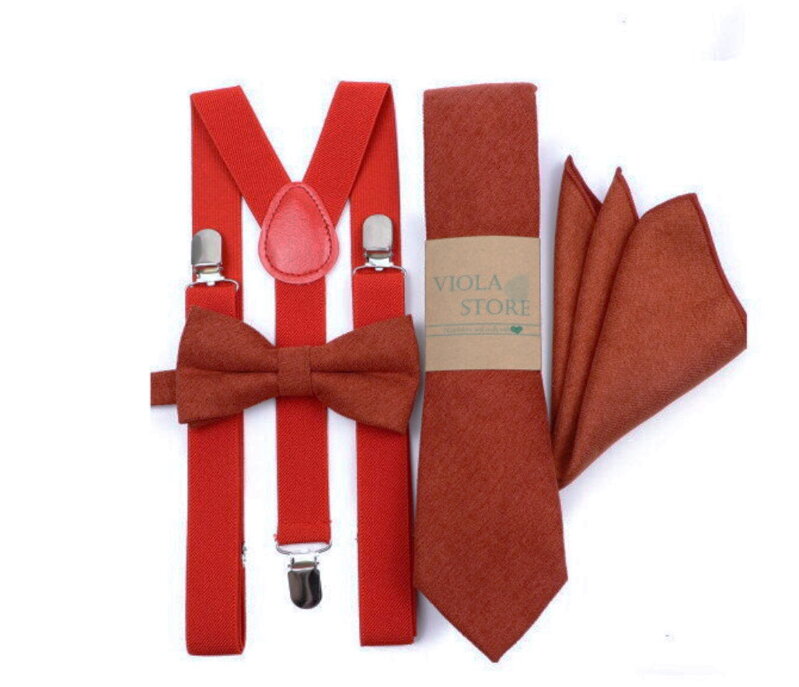 Set motýlik a traky Miranda SM776 Červený Set motýlik a traky Miranda SM776 Červený