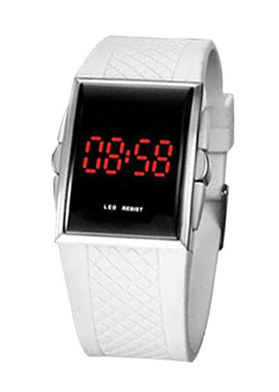 Hodinky LED Watch 7381 White Hodinky LED Watch 7381 White