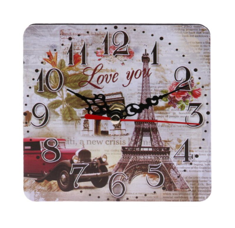 Hodiny Paris - Eiffel 1889 Hodiny Paris - Eiffel 1889